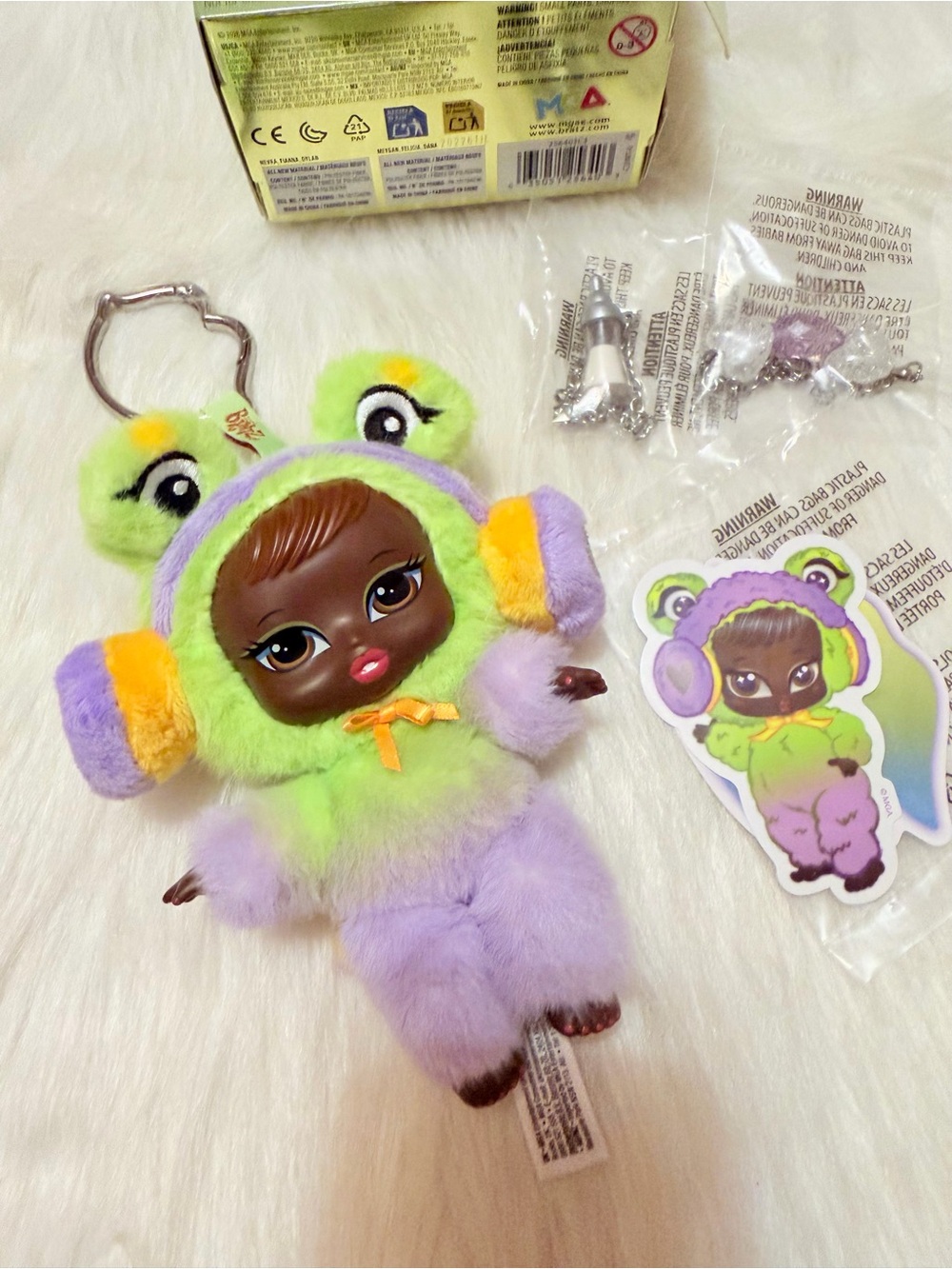 Bratz Bratziez Iconz Felicia Doll Keychain